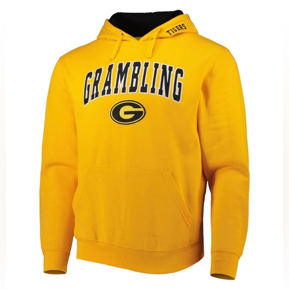 NWOT Stadium Athletics Men’s Grambling Tigers Arch & Logo 3.0 Hoodie - Picture 1 of 7